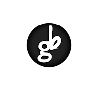 a black background with the letter g on it